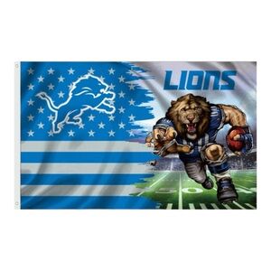 Detroit Lions 3x5 Flag